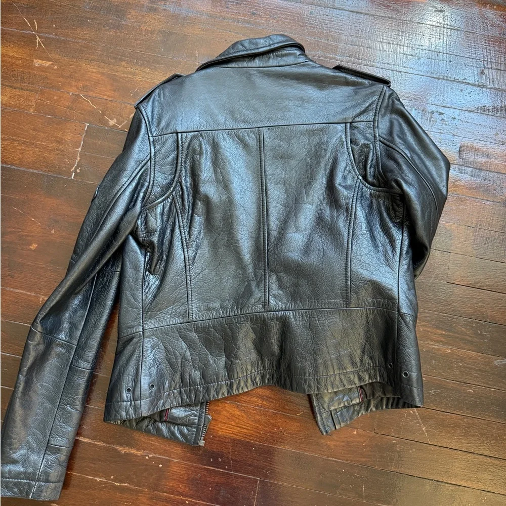 LEVI’S vintage leather biker jacket - Picture 9 of 10